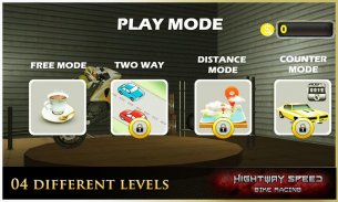 Highway Speed ​​Motorrad Racer: Bike Racing Spiele screenshot 1