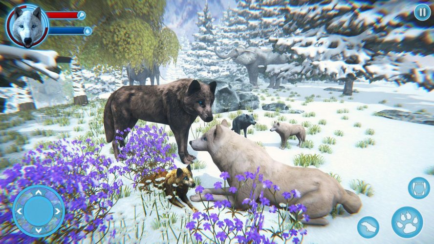 Arctic Wolf Family Simulator 5 Download Android Apk Aptoide - fox gryphon roblox