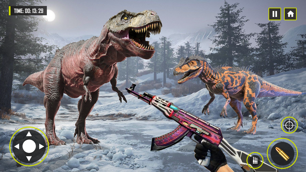 vingança mortal caçador de dinossauros fps jogo - Download do APK