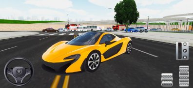 Real Car Simulator City - Free Driving School 3D screenshot 4