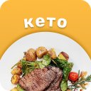 Keto diet - recipes and menus for the week. Icon