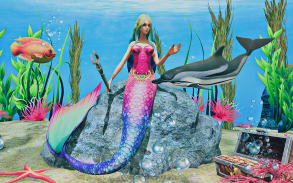 Mermaid Simulator 3D - Sea Animal Attack Games screenshot 3