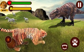 نمر مقابل ديناصور مغامرة 3D screenshot 6