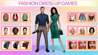 Celebrity Fashion Dress Up screenshot 0