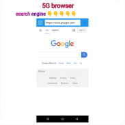 5G smart web browser screenshot 1