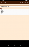 ABCDo To-do list screenshot 1