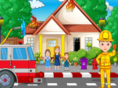 Pretend Town Fire Station Life screenshot 2