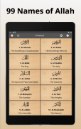 99 Names of Allah Islam Audio screenshot 16