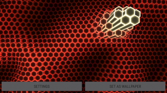 Neon Cells Particles 3D Live Wallpaper screenshot 3