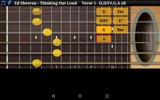 Guitar Scales & Chords Pro Screen