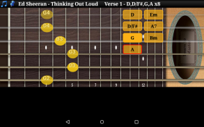 吉他尺度及免费和弦 screenshot 0