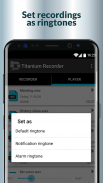 Titanium Voice Recorder with number ID screenshot 6