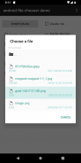 File Chooser Demo for Android screenshot 2