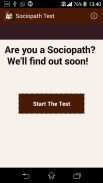 Sociopath Test screenshot 3
