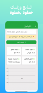 صحتي : نظام غدائي لزيادة الوزن screenshot 1