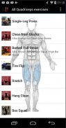 All Quadriceps exercises screenshot 0