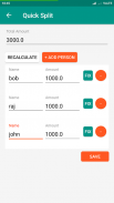 Money Flow Tracker - Expense Manager, Split bill screenshot 5