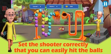 Motu Patlu Marble Shoot Game screenshot 1