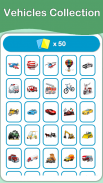 Vehicles Cards Games screenshot 2