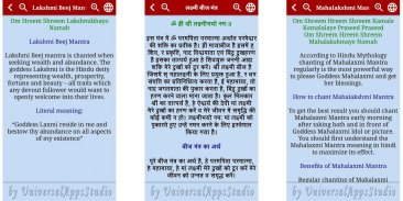 Laxmi Mantra Audio with Lyrics screenshot 5