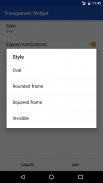 Transparent Widget screenshot 0