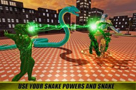 Anaconda Snake Hero City Battle Survival screenshot 7