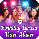 Birthday Lyrical Video Maker Icon