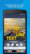 3D Name on Pics - Texte 3D screenshot 0