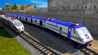 Police Train Simulator 3D: Prison Transport screenshot 2