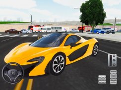 Real Car Simulator City - Free Driving School 3D screenshot 2