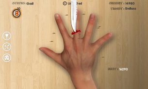 Finger рулетка (нож Game) screenshot 3