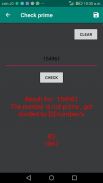 Prime numbers test screenshot 4