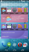 Weather and News Info Widget screenshot 2