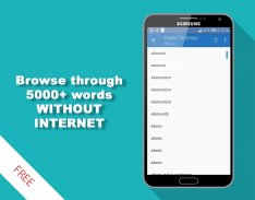 English To English Dictionary Offline screenshot 1