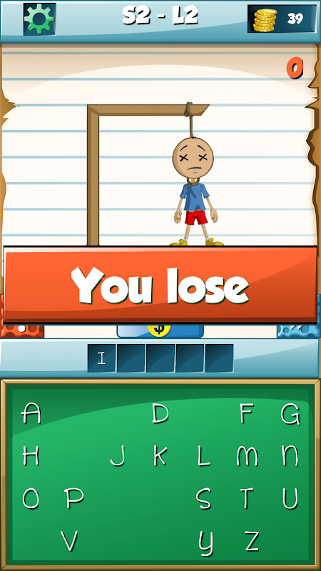 Download Hangman 2 - guess the word android on PC