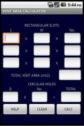 GAS VENTILATION CALCULATOR GB screenshot 0