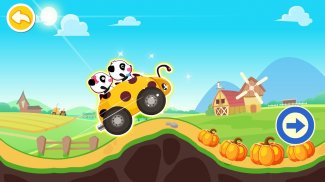 Baby Panda Car Racing screenshot 4