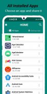 Apk share app : transfer & share apk files screenshot 1