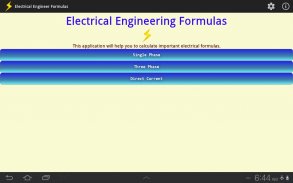 Electrical Engineer Formulas screenshot 13