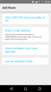BikeGPX - Free cycle navigator screenshot 0