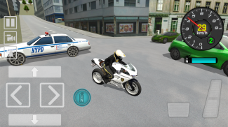 Police Motorbike Driving screenshot 0