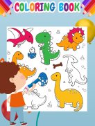 Dinosaurs coloring book screenshot 2