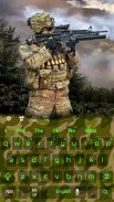 Verde Militar Teclado screenshot 3