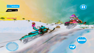 Snow Bike Racing Snocross Game screenshot 0