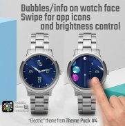 Bubble Cloud Tile Launcher Watchface (Wear OS) screenshot 21