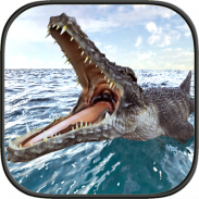 Crocodile Simulator Beach Hunt screenshot 9