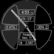 Avionic Depth HD Watch Face screenshot 12