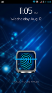 Skrin biometrik kunci Prank screenshot 1
