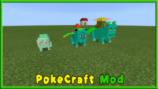 Pokecraft New Pixelmon Mod for MCPE APK برای دانلود اندروید