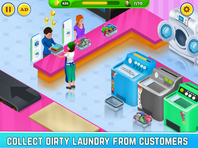 Laundry Service Dirty Clothes Washing Game 1 18 Descargar Apk - roblox dirty clothes